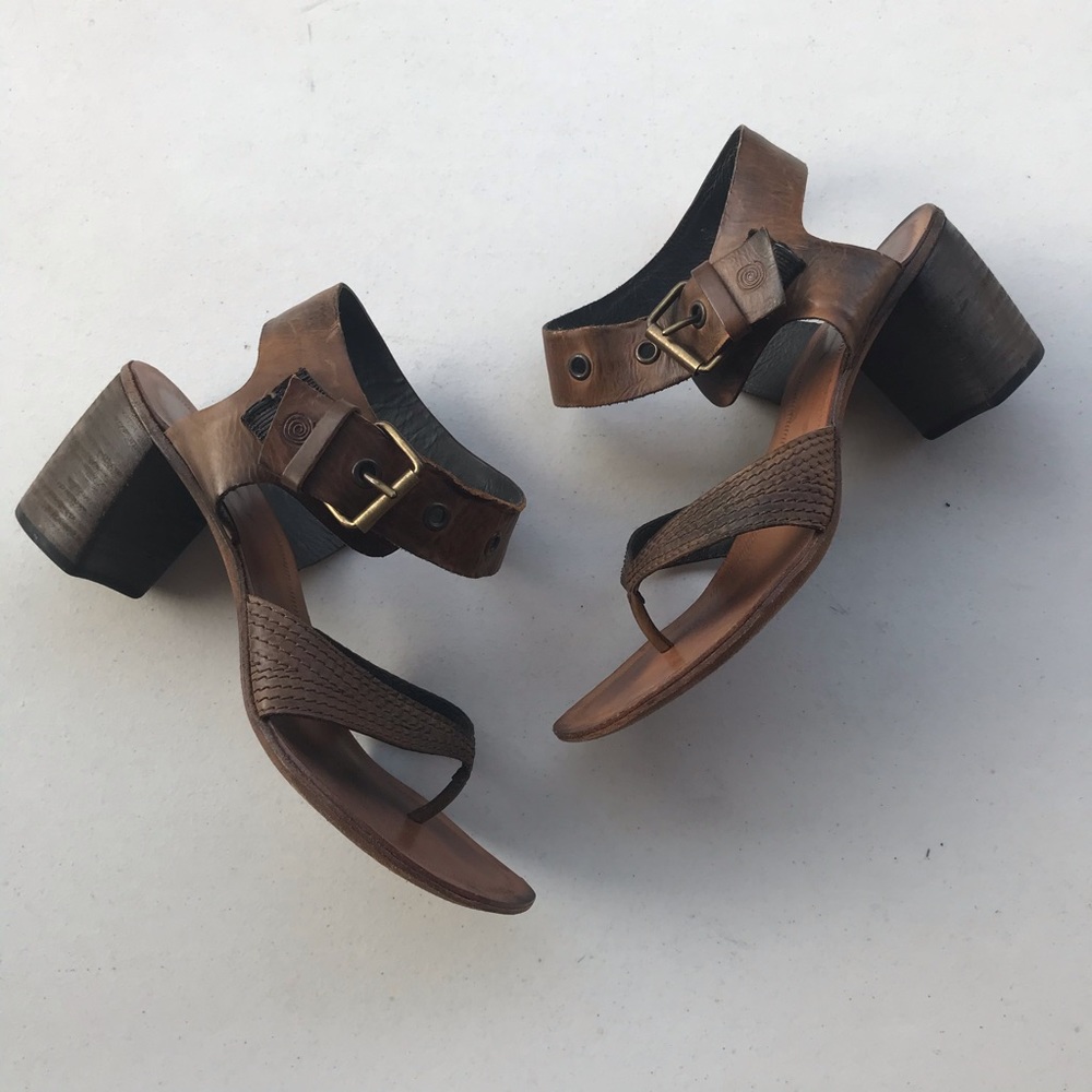 Marsell Brown Leather Sandals
